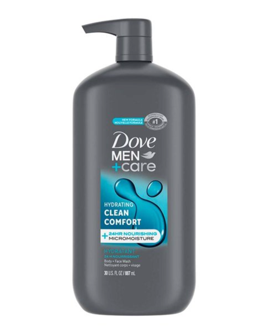 Jabón Líquido Corporal Dove Men +Care Clean Comfort 887 ml - .
