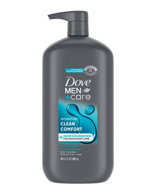 Jabón Líquido Corporal Dove Men +Care Clean Comfort 887 ml - .