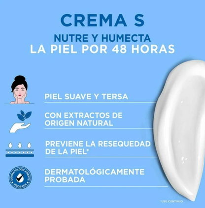 Crema Facial Pond's Crema S 2 pzas de 400 g c/u - .