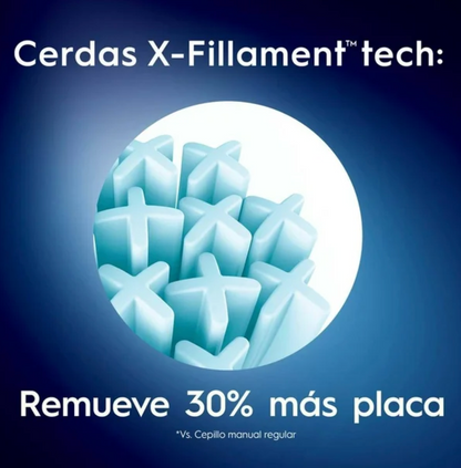 Cepillo Dental Oral-B Clic 1 pza + 3 Cabezales Extra Suave + Soporte Magnético - .