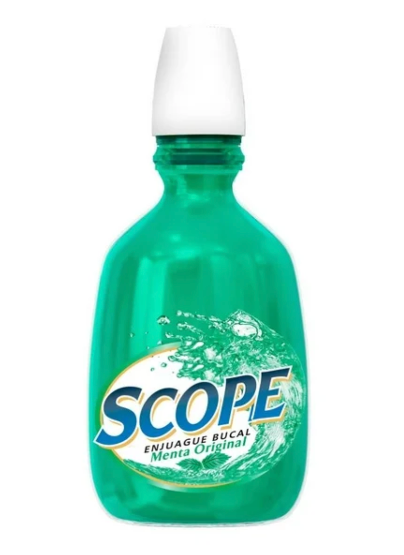 Enjuague Bucal Scope Sabor Menta Original 1.5 L - .