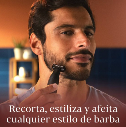 Rasuradora Eléctrica Gillette KING C. GILLETTE Styler Todo en Uno con 3 Cepillos Intercambiables - .
