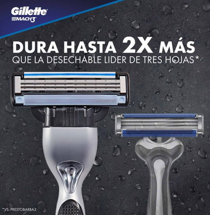 Repuestos para Afeitar Gillette Mach3 16 pzas - .