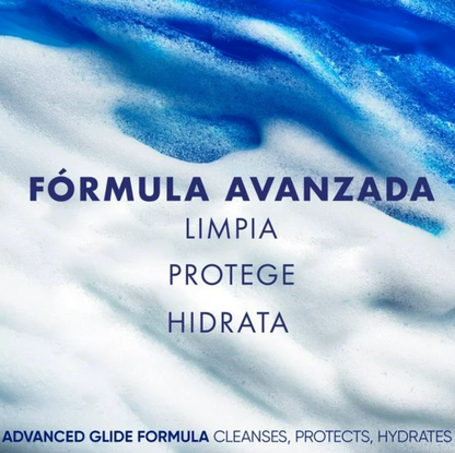 Gel de Afeitar Gillette Pro Piel Sensible 2 pzas de 198 g c/u - .