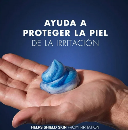 Gel de Afeitar Gillette Pro Piel Sensible 2 pzas de 198 g c/u - .
