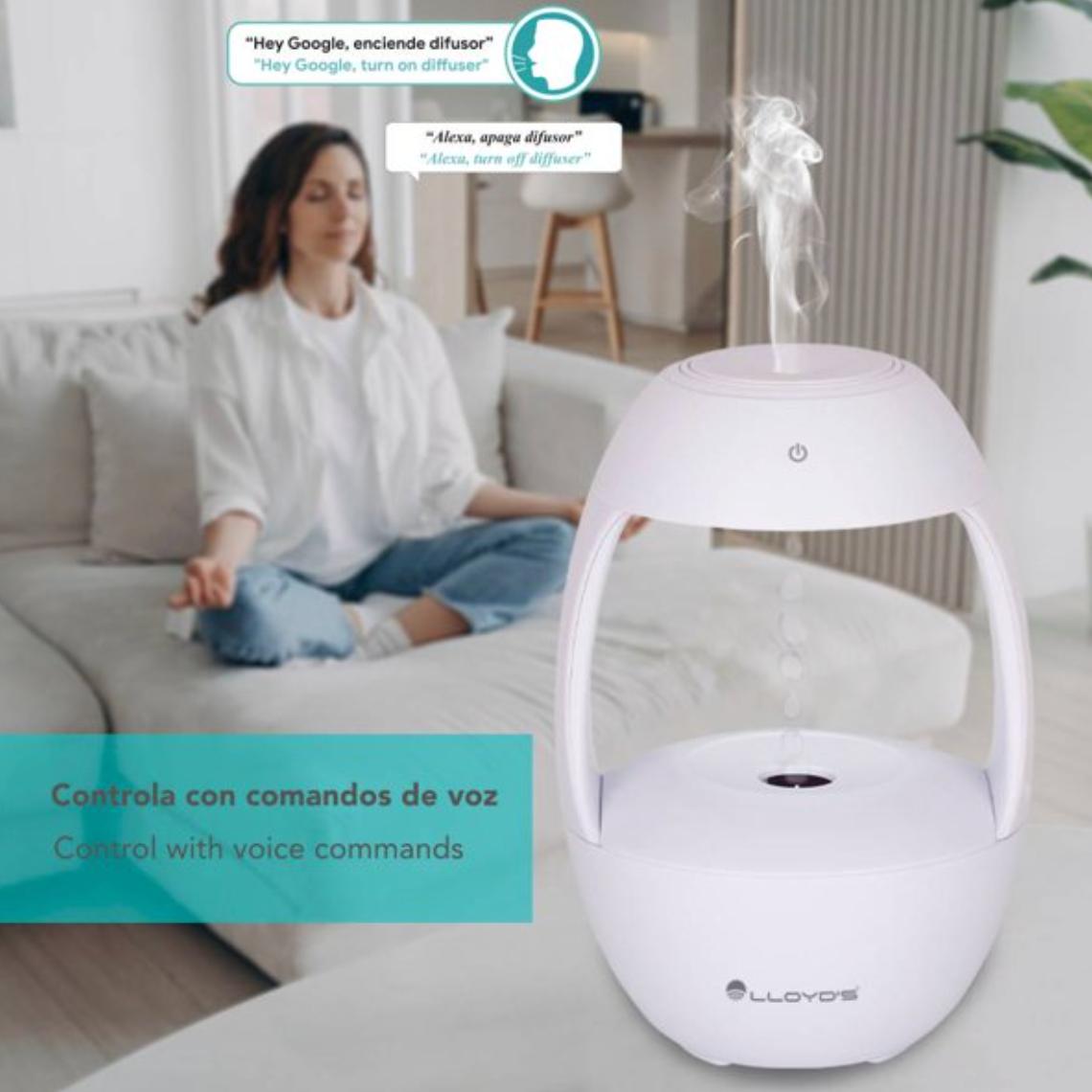 Difusor de Aroma Inteligente Lloyd's LC-1400 - .
