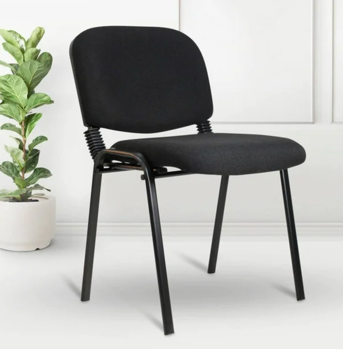 Silla de Visita Valery Products Negro ADR01 - .