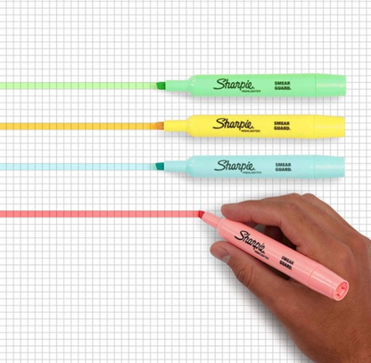 Marcadores Resaltadores Sharpie Pastel 16 pzas - .