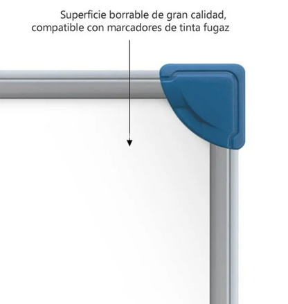 Pizarrón Blanco Urban Board Grande 90 x 120 cm - .