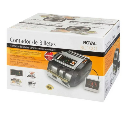 Contador de Billetes Royal Doble Display - .