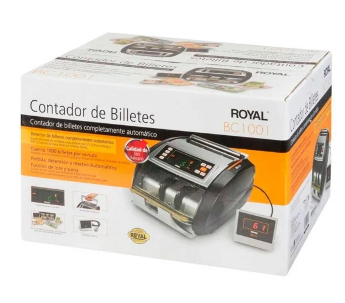 Contador de Billetes Royal Doble Display - .