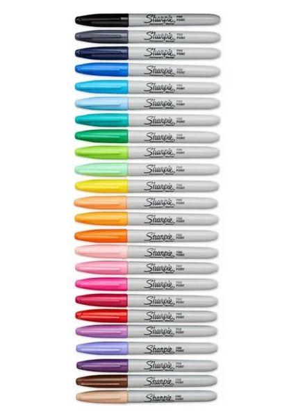 Set de Marcadores Permanentes Sharpie con 24 pzas - .