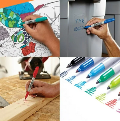 Set de Marcadores Permanentes Sharpie con 24 pzas - .