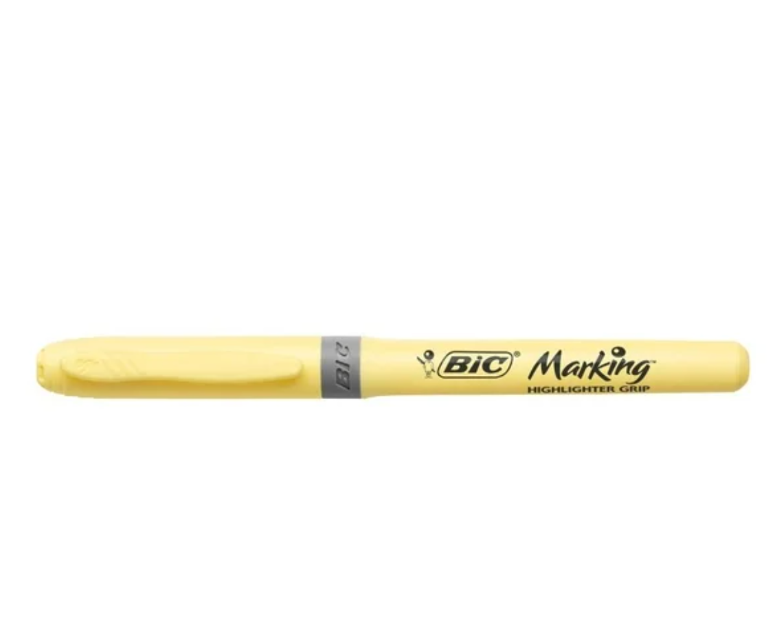 Resaltadores Bic Marking Pastel 12 pzas - .