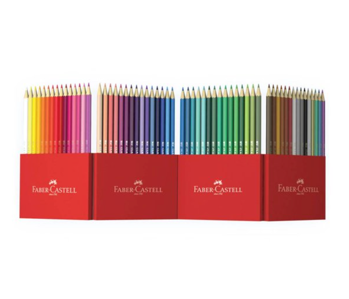 Colores Faber Castell Hexagonales con 60 piezas - .
