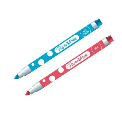 Plumones PaperMate Pincelin 2 Paquetes con 12 pzas c/u - .