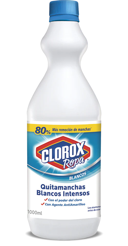 Caja Limpiador Clorox Ropa Blanco Intensos 930M/15P