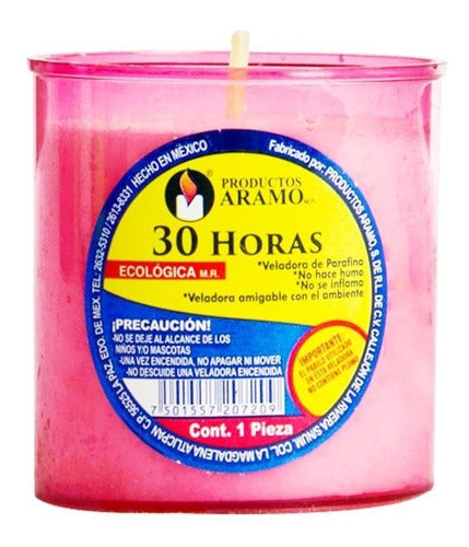 Caja Veladora Aramo Ecológica 30H/10P
