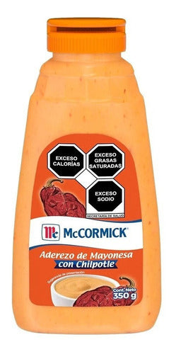 Caja Mayonesa Mccormick Squeeze Chipotle 350G/12P