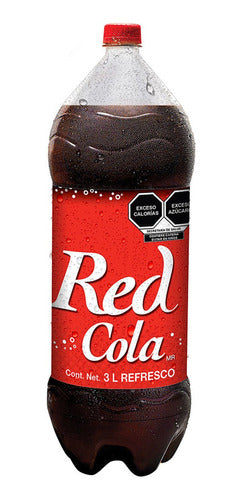 Caja Refresco Red cola 8 Pzas de 3 L - SCG