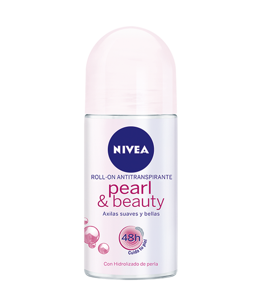 Caja Desodorante Nivea Roll On Pearl & Beauty 50M/12P - SCG