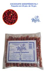 Media Caja Cacahuate Garapinado El Tigre No. 1 15C/25P