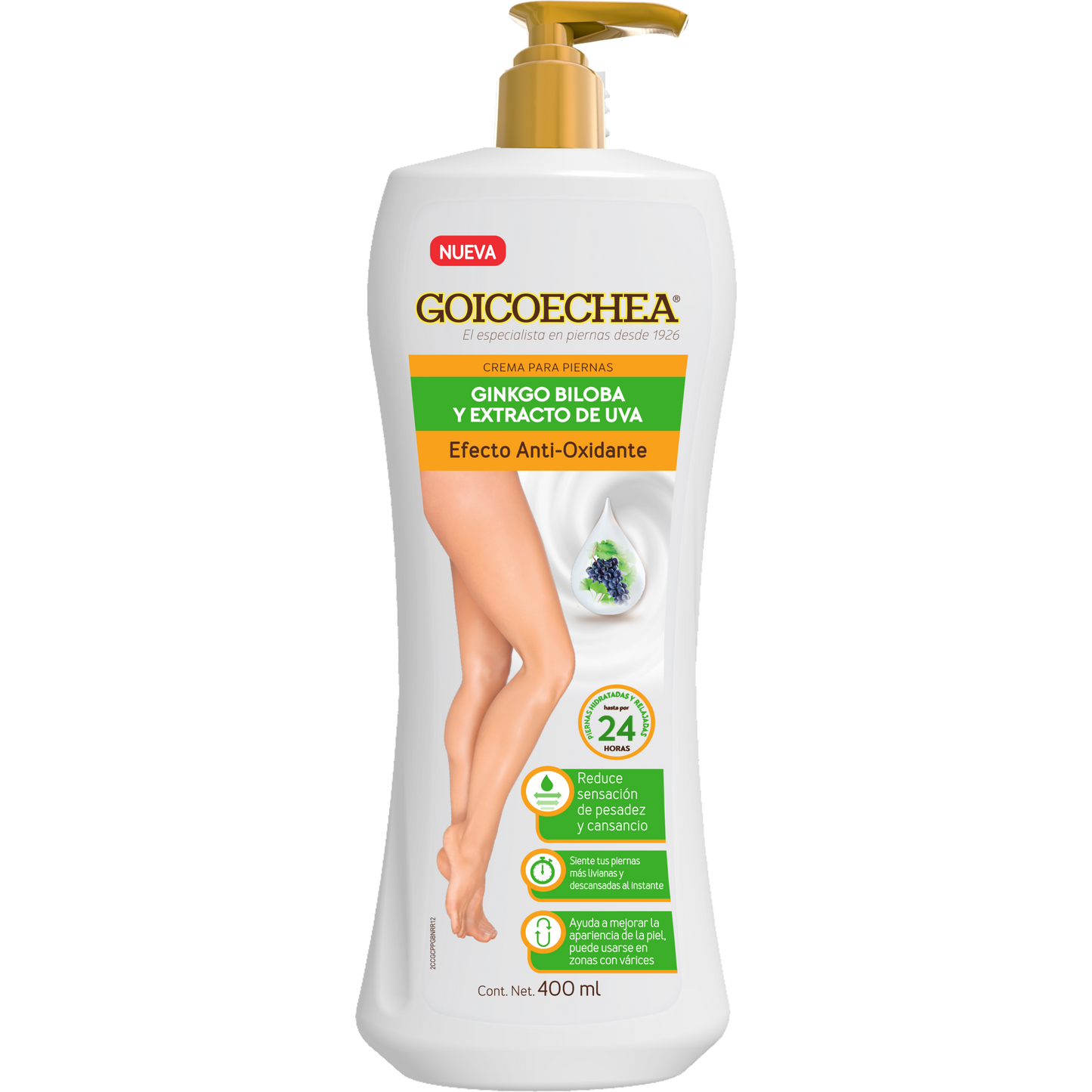 Media Caja Crema Goicoechea Antioxidante 400M/5P
