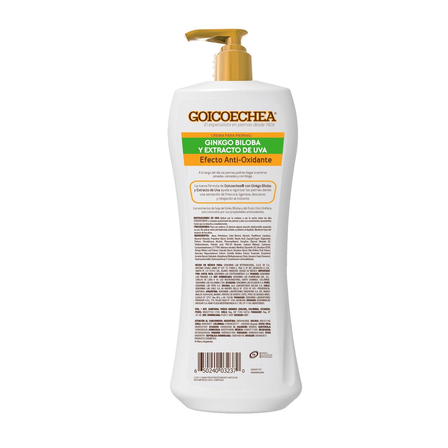 Media Caja Crema Goicoechea Antioxidante 400M/5P
