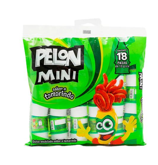 Caja Pelón Pelo Rico Mini en 20 bolsas de 18 piezas de 13 grs - Hersheys