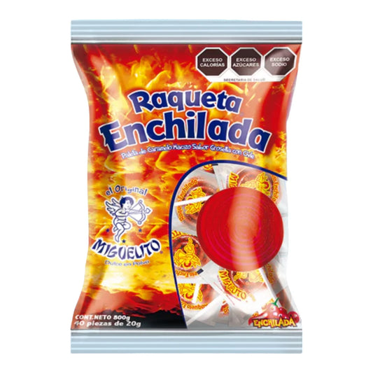 Caja Paleta Miguelito raqueta 20C/40P -