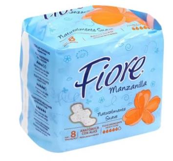 Media Caja toallas Femenina Fiore Anatómica S/A 6C/8P