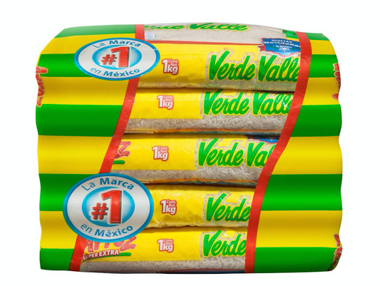Arroz Blanco Verde Valle Súper Extra 5P/1K - K