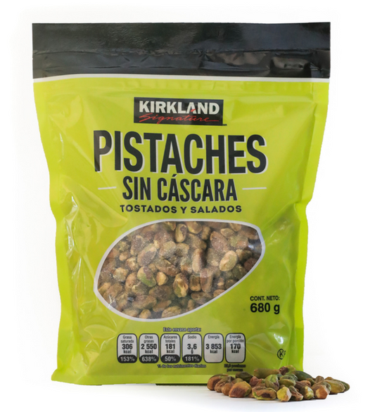 Kirkland Signature Pistaches sin cascara 680G