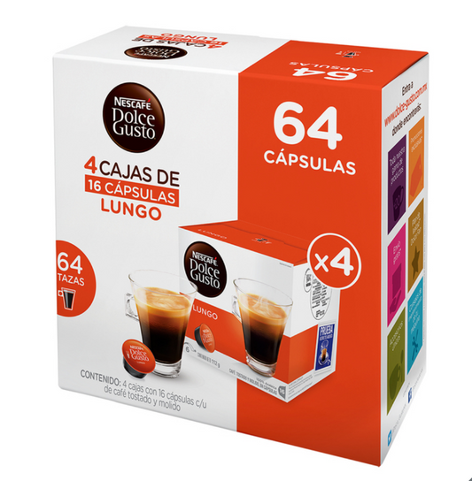 Nescafé Dolce Gusto 64C sabor Lungo
