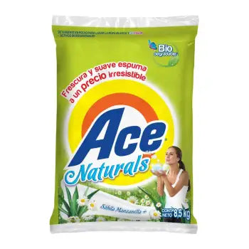 Detergente en Polvo Ace Naturals 8.5K - K