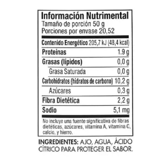 Ajo Picado Member's Mark 1.36 kg - SCG