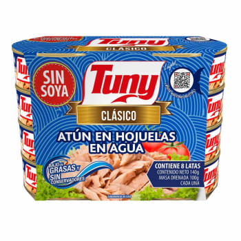 Atún en Agua Tuny 8P/140G - K
