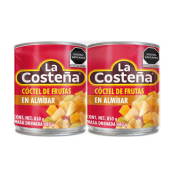 Coctel de Frutas en Almíbar La Costeña 2P/850G - K