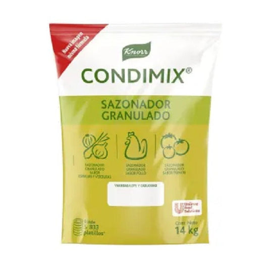 Sazonador Knorr Condimix Granulado Sabor Pollo 14 kg - SCG
