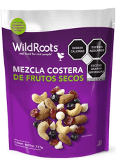 Wild Roots mezcla de frutos secos Mezcla Costera 737G