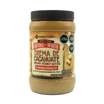 Crema de Cacahuate Member's Mark 1.13K - K