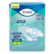 Media Caja pañal Tena Confort talla grande 2C/10P