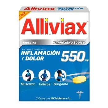 Alliviax 550MG/20T - .