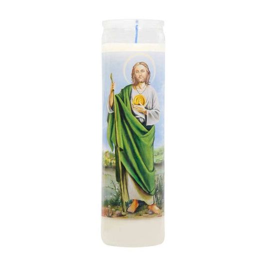 Media Caja Veladora Semanal San Judas Tadeo 6P
