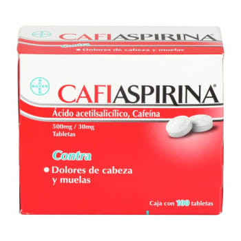 Cafiaspirina Bayer 500MG/100T - .