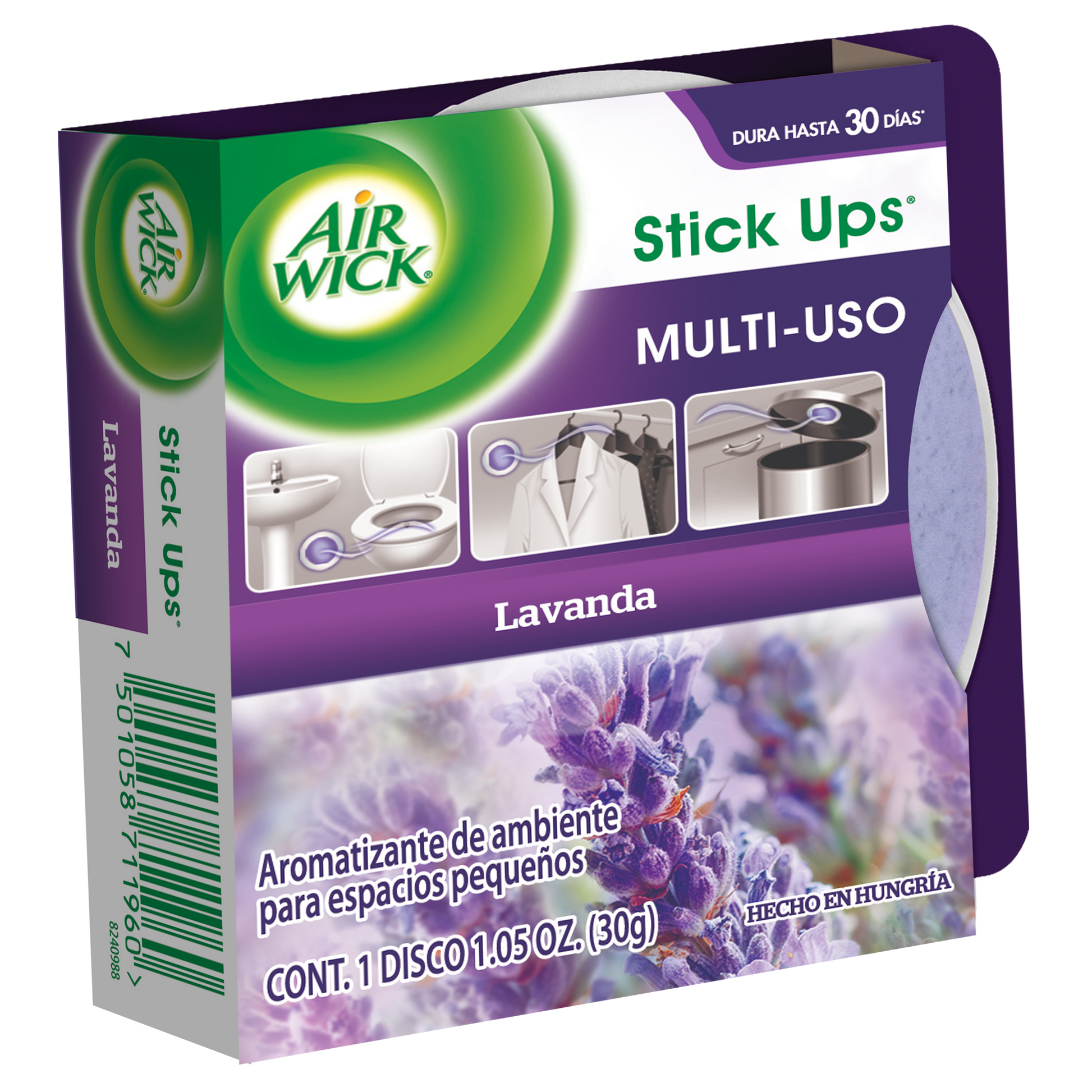 Caja aromatizante Air Wick stick ups lavanda de 30 ml con 12 piezas - Reckitt Benckiser-Aromatizantes-Reckitt Benckiser-MayoreoTotal