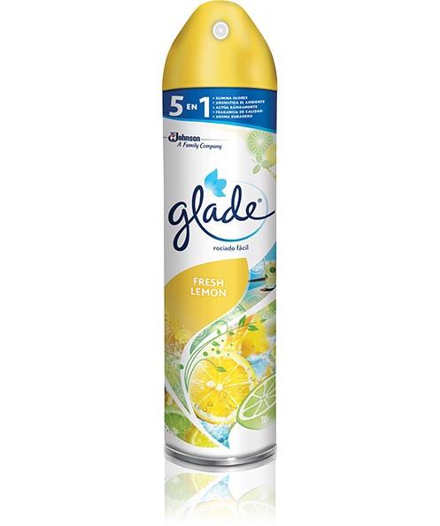 Caja aromatizante Glade limón de 323 ml con 12 piezas - SC Johnson-Aromatizantes-SC Johnson-MayoreoTotal