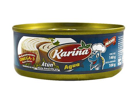 Caja atún en agua Karina de 140 grs en 24 piezas - Maxima-Atún y Sardina-Maxima-MayoreoTotal