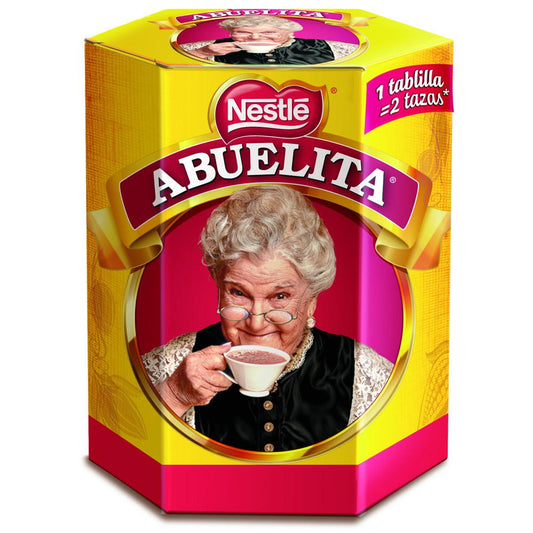 Caja Chocolate de mesa Abuelita Nestlé 24 cajas de 6 piezas en 540 grs - Nestlé-Chocolates-Nestlé-MayoreoTotal