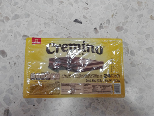 Caja Cremino Bicolor Nutresa en 16 paquetes de 24 piezas - Nutresa-Chocolates-Nutresa-MayoreoTotal